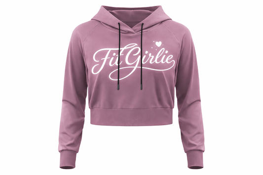 Fit Girlie Cropped Hoodie
