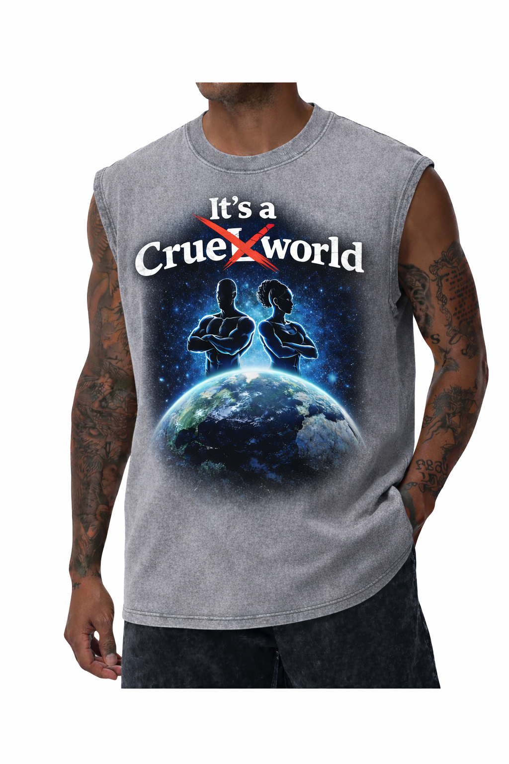 It’s a Crue World Sleveless