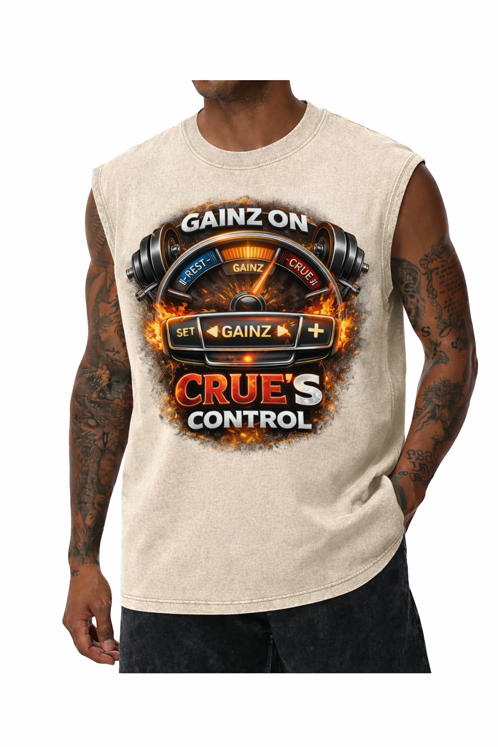 Gainz on Crue’s Control Sleveless